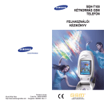 Samsung SGH-T100 Felhasználói kézikönyv