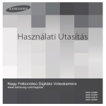 Samsung HMX-U20RP Felhasználói kézikönyv