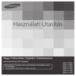 Samsung HMX-T10OP Felhasználói kézikönyv