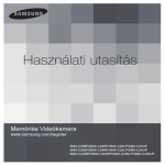 Samsung SMX-C20BP Felhaszn&aacute;l&oacute;i k&eacute;zik&ouml;nyv