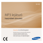 Samsung YP-P2 Felhaszn&aacute;l&oacute;i k&eacute;zik&ouml;nyv