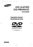 Samsung DVD-HD950 Felhasználói kézikönyv
