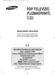 Samsung PS-42S5H Felhasználói kézikönyv