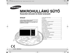 Samsung MW82W-S/XEH Felhasználói kézikönyv