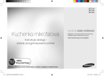 Samsung GE732K-B mikrohullámú sütő Felhasználói kézikönyv