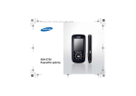 Samsung SGH-Z720 Εγχειρίδιο χρήσης