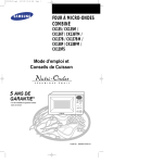 Samsung CK136T Manuel de l'utilisateur