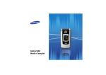Samsung SGH-Z300 Manuel de l'utilisateur