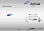 Samsung HT-DM550 Manuel de l'utilisateur