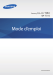 Samsung Galaxy Tab 3 8'' 4G Manuel de l'utilisateur