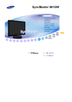 Samsung 961GW Manuel de l'utilisateur