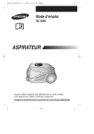 Samsung SC9540 Manuel de l'utilisateur