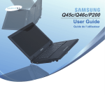 Samsung NP-P200 Manuel de l'utilisateur