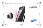 Samsung SGH-F480I Käyttöopas