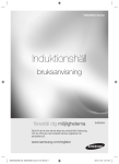 Samsung Induktiokeittotaso multi-zone NZ643NCKCBK K&auml;ytt&ouml;opas
