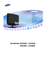 Samsung SyncMaster
2032BW Käyttöopas