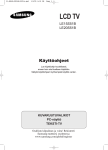 Samsung LE15S51B K&auml;ytt&ouml;opas