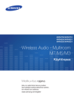 Samsung Langattomat Multiroom M5 -kaiuttimet User Manual(Web)