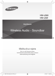 Samsung 2.1 Ch Soundbar J560 Käyttöopas