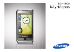 Samsung Samsung Omnia K&auml;ytt&ouml;opas