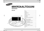 Samsung MW102P-S K&auml;ytt&ouml;opas