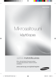 Samsung Integroitu mikroaaltouuni 20 litraa FW313T001 K&auml;ytt&ouml;opas