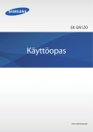 Samsung SMART Camera GN120 18-55 mm objektiivi Musta K&auml;ytt&ouml;opas