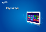 Samsung 10,1" ATIV Tab 3 XE300TZCI User Manual (Windows 8)