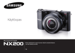 Samsung SMART CAMERA NX200 K&auml;ytt&ouml;opas