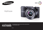 Samsung SMART Camera NX1000 20-50 mm objektiivi Valkoinen Käyttöopas
