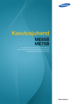 Samsung ME75B Kasutusjuhend