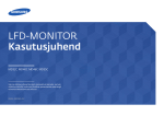 Samsung MD32C Kasutusjuhend