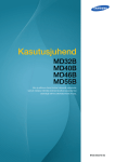 Samsung MD32B Kasutusjuhend