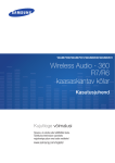 Samsung WAM7500 Wireless Audio – 360  Kasutusjuhend