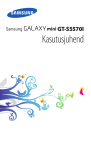 Samsung GT-S5570I Kasutusjuhend