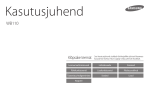 Samsung WB110 Kasutusjuhend