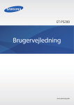 Samsung GT-P5200 Brugervejledning