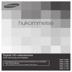 Samsung HMX-T10BP Brugervejledning