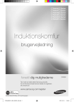 Samsung Induktionskogeplade multi zone CTN464KC01 Brugervejledning