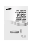 Samsung DVD-F1080/
DVD-1080W Brugervejledning