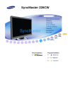 Samsung SyncMaster
226CW Brugervejledning