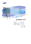Samsung SyncMaster
214T Brugervejledning