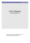 Samsung 22" SyncMaster LD220HD LS22FMDGF/XE Brugervejledning