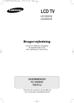 Samsung LE15S51B Brugervejledning