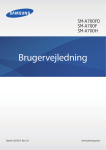 Samsung Galaxy A7 Brugervejledning