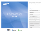 Samsung SMART CAMERA ST1000 Brugervejledning