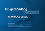 Samsung Multifunktion Monolaser SCX-4655F Brugervejledning