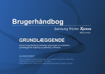 Samsung Laserprinter monolaser SL-M2022
 Brugervejledning