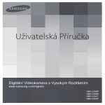 Samsung HMX-U20RP Uživatelská přiručka