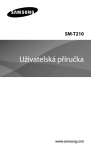 Samsung Galaxy Tab3 7.0 Wi-Fi Uživatelská přiručka(KK)